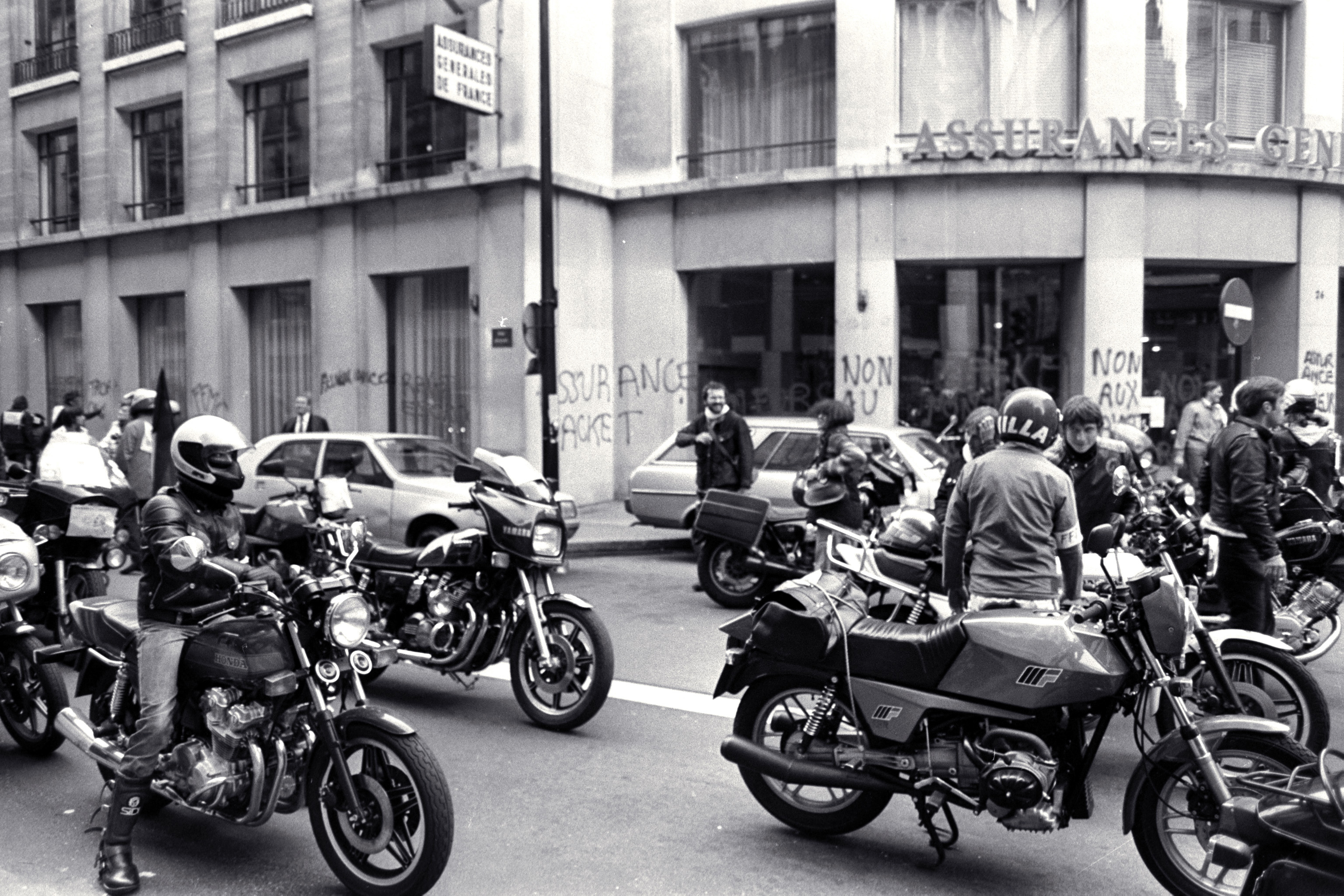 Manif FFMC à l'ancienne