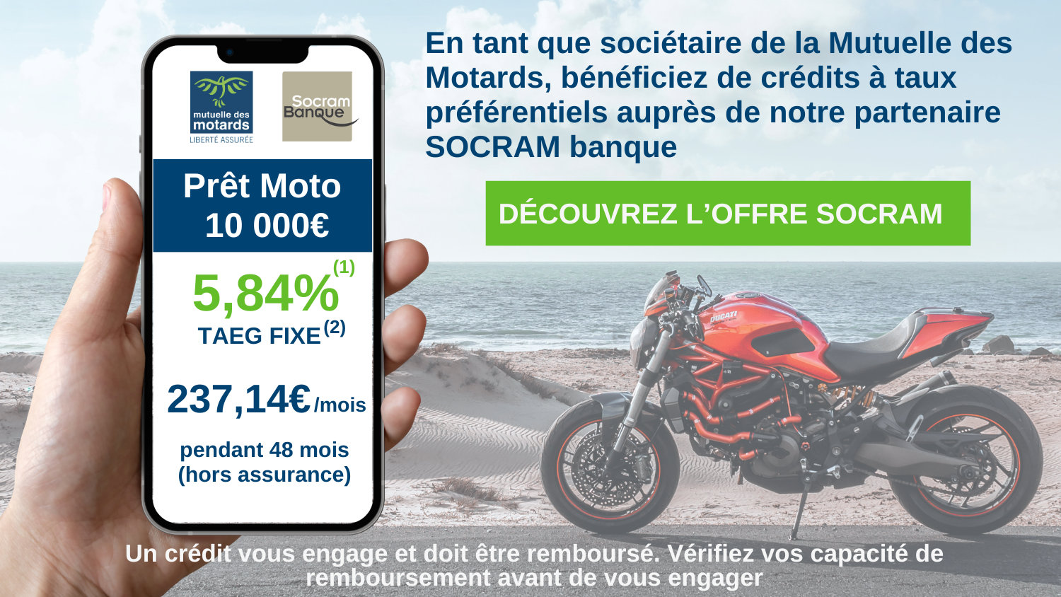 Découvrez l'offre Socram Banque