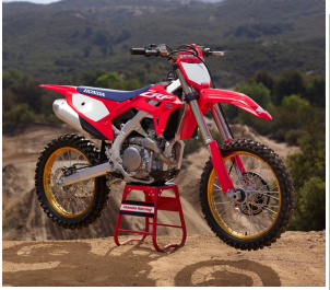 Honda 250 CRF - Une édition 50ème anniversaire rappelant les légendaires CR des année 80 !