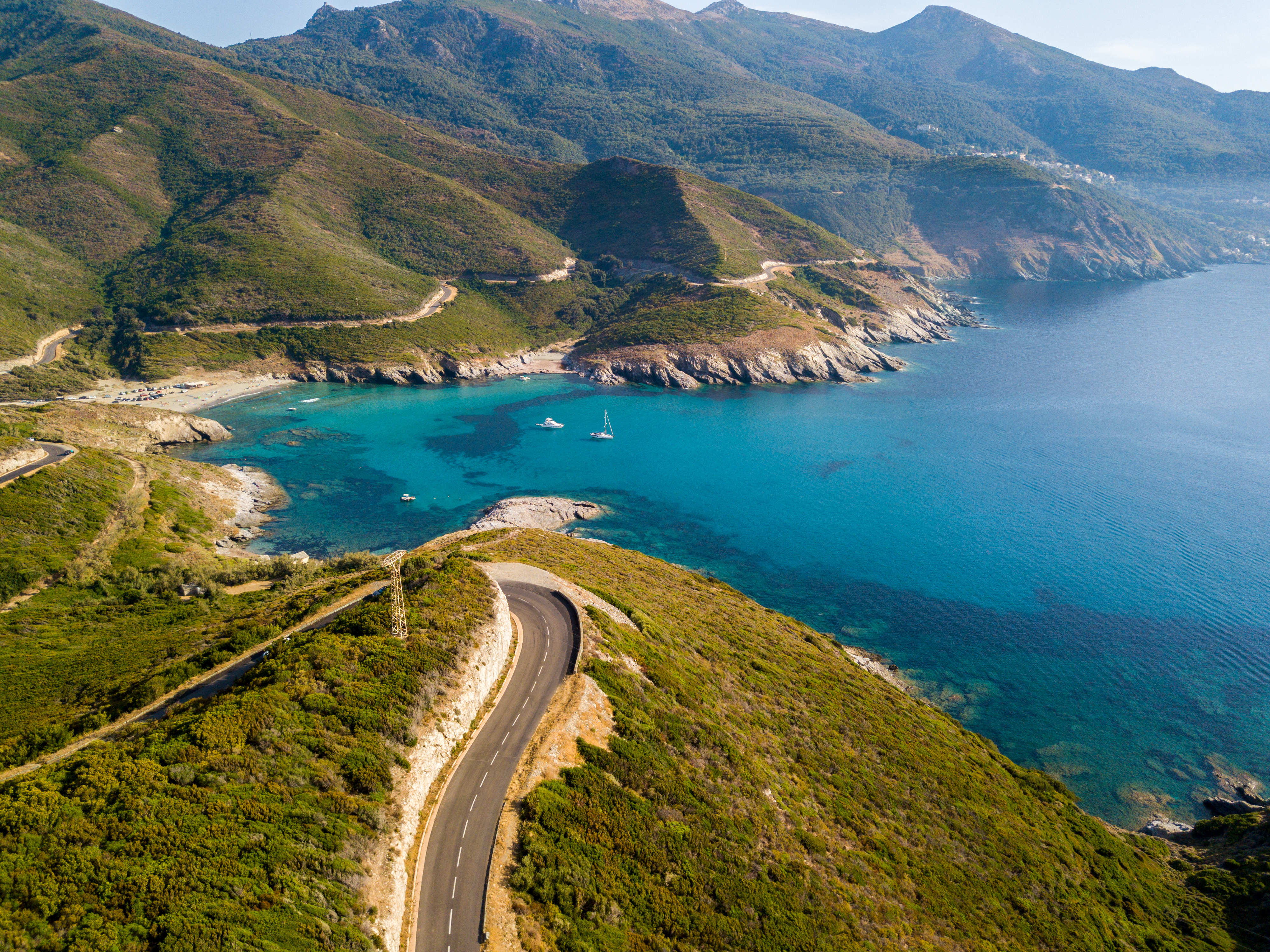 Le Cap Corse et son littoral à moto