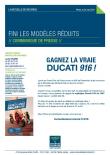 GAGNEZ LA VRAIE DUCATI 916