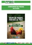 couverture communiqué de presse Oeufs de Pâques pour nids-de-poule
