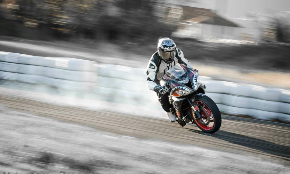 Moto en drift