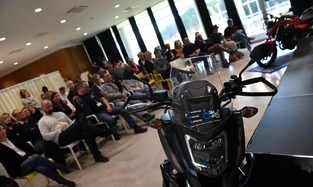 conférence HMS à la Mutuelle des Motards