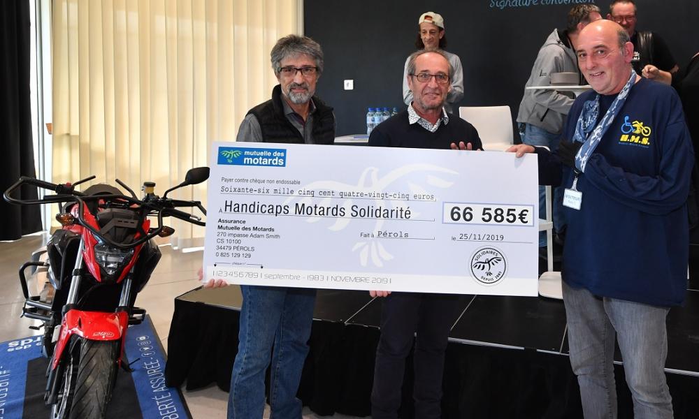 La Mutuelle des Motards et l’association Handicaps Motards Solidarité (HMS) renforcent leur partenariat !