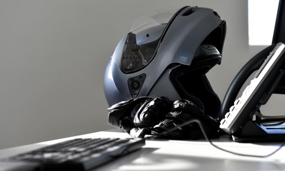 casque sur bureau