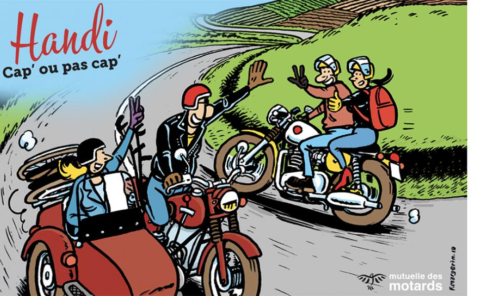 Couverture BD Handi, Cap' ou pas Cap'