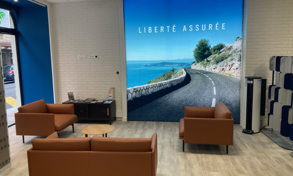 Intérieur maison des motards Nice