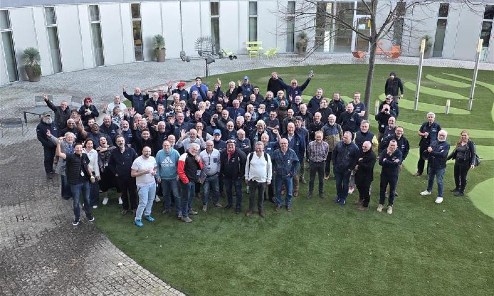 Photo de délégués bénévoles lors d'un séminaire